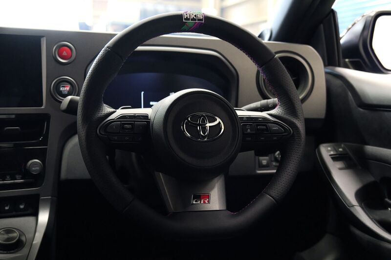 HKS 51999-AT005 - HKS51999-AT005 - HKS GR Corolla GXPA16/GZEA14H Replacement Steering Wheel - Shipped in Europe - Tuningsupply.com