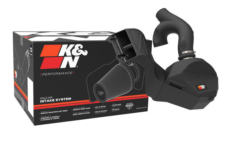 K&N Engineering 63-2617 - KNN63-2617 - K&N 2021+ Ford F150 V6-3.5L/2.7L F/I AirCharger Performance Intake - Shipped in Europe - Tuningsupply.com