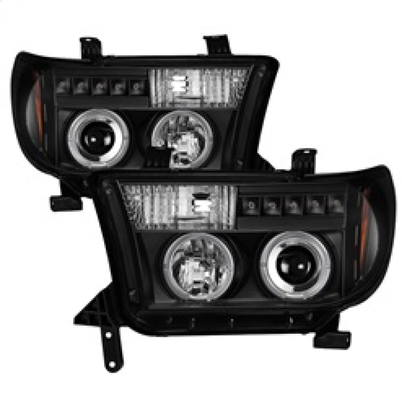 SPYDER 5012029 - SPY5012029 - Spyder Toyota Tundra 07-133 Projector Headlights LED Halo LED Blk PRO-YD-TTU07-HL-BK - Shipped in Europe - Tuningsupply.com