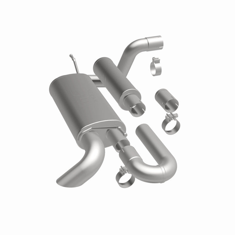 Magnaflow 19620 - MAG19620 - MagnaFlow 18-23 Jeep Wrangler JL 2.0L/3.6L Overland Series Axle-Back Exhaust - Shipped in Europe - Tuningsupply.com