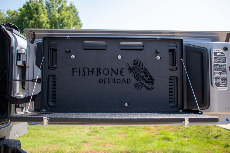 Fishbone Offroad FB25220 - FBOFB25220 - Fishbone Offroad 2018+ Jeep Wrangler JL Tailgate Table - Shipped in Europe - Tuningsupply.com