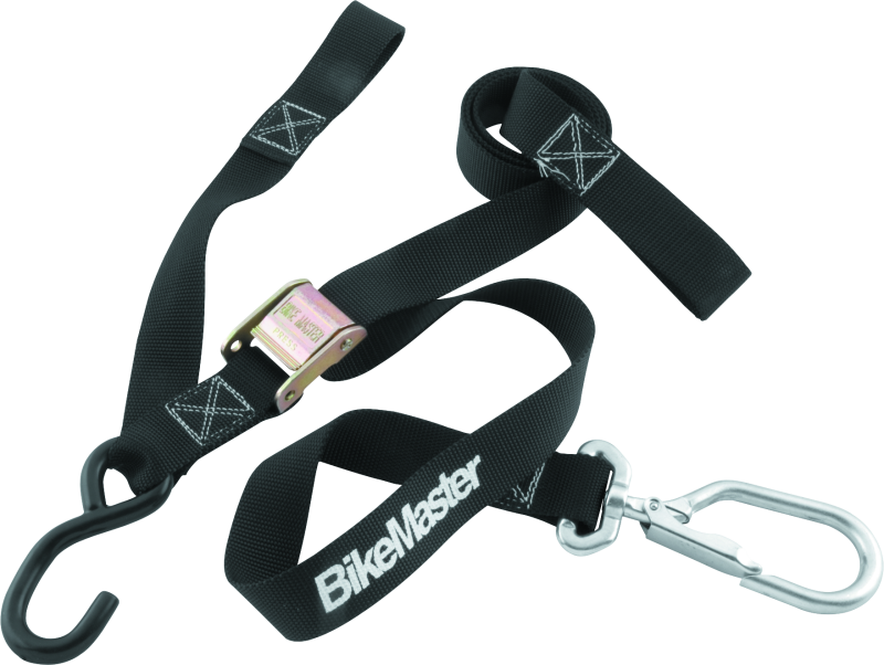 BikeMaster 100541 - BKM100541 - BikeMaster Tiedown 1-1/2in Swivel Softhook - Black - Shipped in Europe - Tuningsupply.com