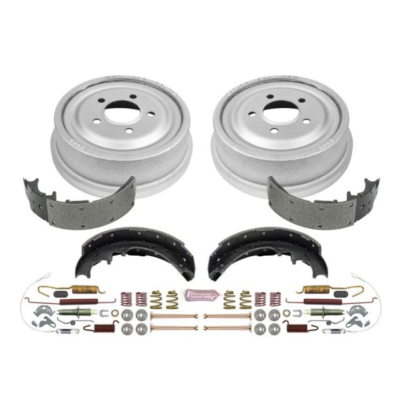 PowerStop KOE15265DK - PSBKOE15265DK - Power Stop 98-09 Ford Ranger 4WD (w/10in Drum) Rear Autospecialty Drum Kit - Shipped in Europe - Tuningsupply.com