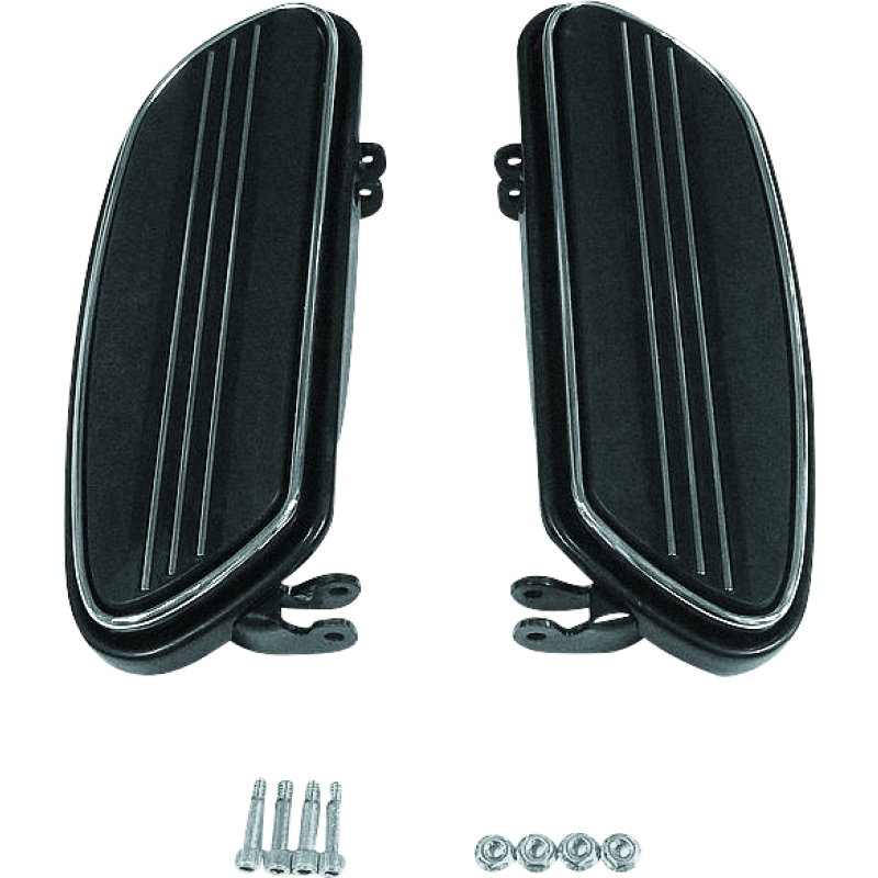 Bikers Choice 491325 - BKC491325 - Bikers Choice 86-Up FLH FLT Black Extended Floorboard Kit - Shipped in Europe - Tuningsupply.com