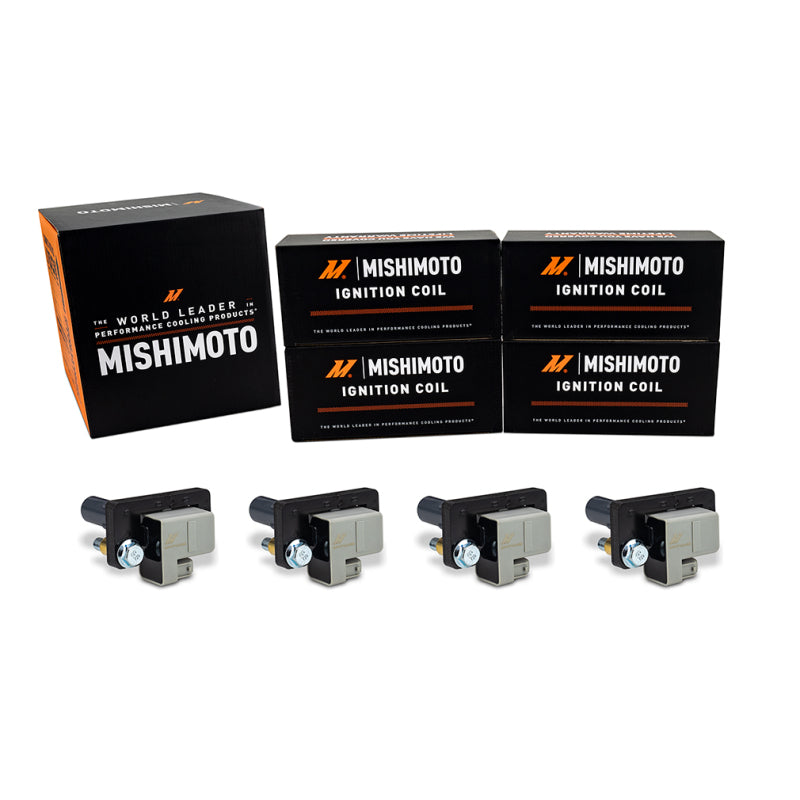 Mishimoto MMIG-WRX-0404 - MISMMIG-WRX-0404 - Mishimoto 04-10 Subaru WRX/STI Ignition Coil - 4-Pack - Shipped in Europe - Tuningsupply.com