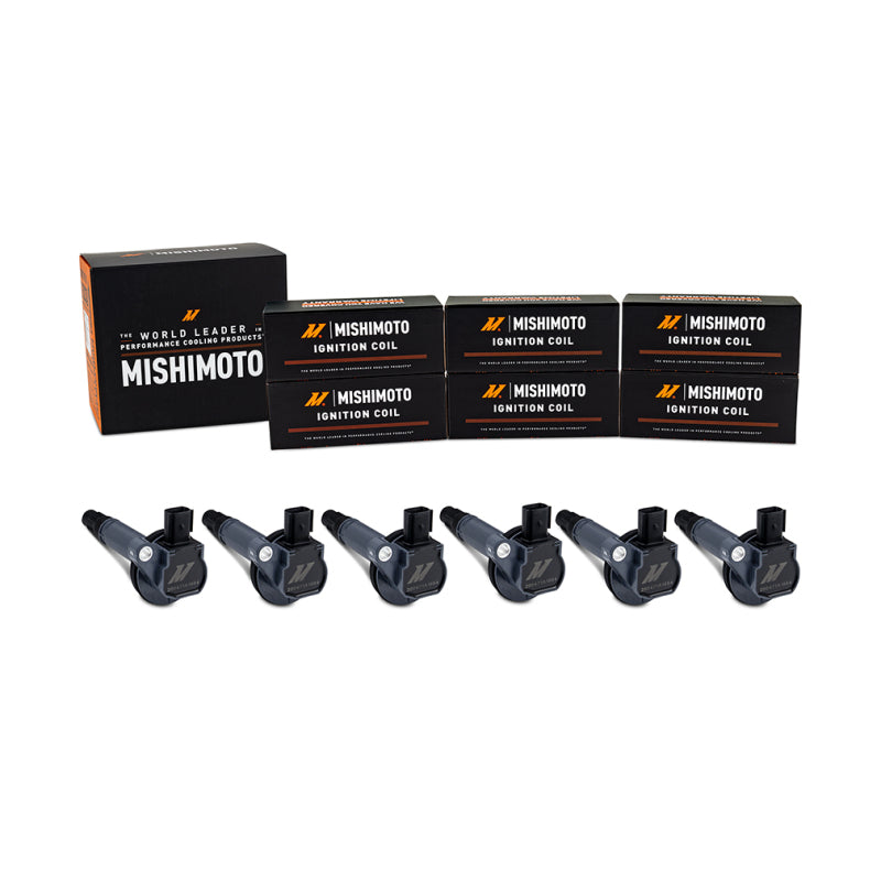 Mishimoto MMIG-MUS6-1106 - MISMMIG-MUS6-1106 - Mishimoto 11-16 Ford Mustang 3.7L Ignition Coil - 6-Pack - Shipped in Europe - Tuningsupply.com