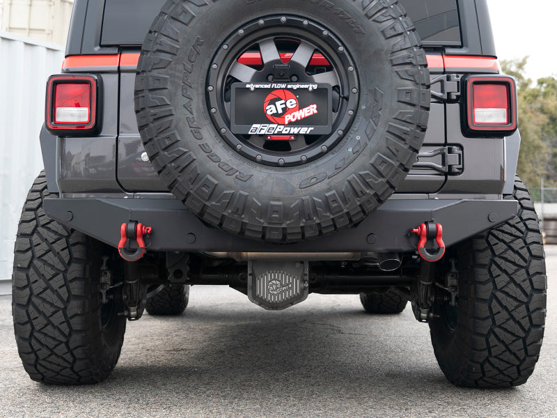 aFe 49-48080 - AFE49-48080 - aFe MACH Force-Xp Hi-Tuck 3in 409 SS 18-20 Jeep Wrangler JL 2.0/3.6 Axle-Back Exhaust - Shipped in Europe - Tuningsupply.com