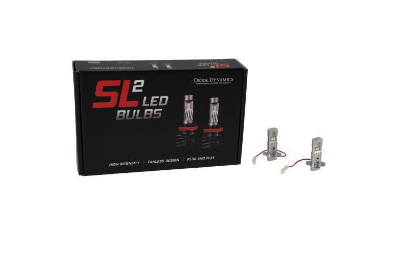 Diode Dynamics DD0472P - DIODD0472P - Diode Dynamics H3 Yellow SL2 LED Bulbs (pair) - Shipped in Europe - Tuningsupply.com