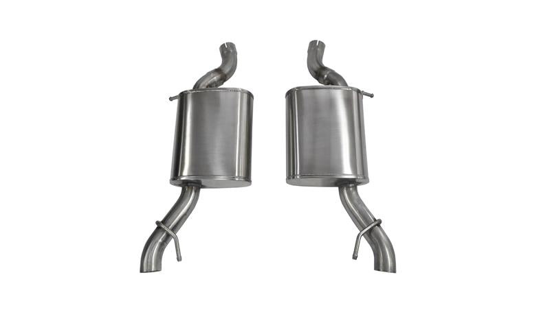 CORSA Performance 14325 - COR14325 - Corsa 2014-16 Axle-Back Exhaust Dual Rear Polished Outlet 2014 Cadillac CTS Vsport 3.6L V6 Automatic - Shipped in Europe - Tuningsupply.com