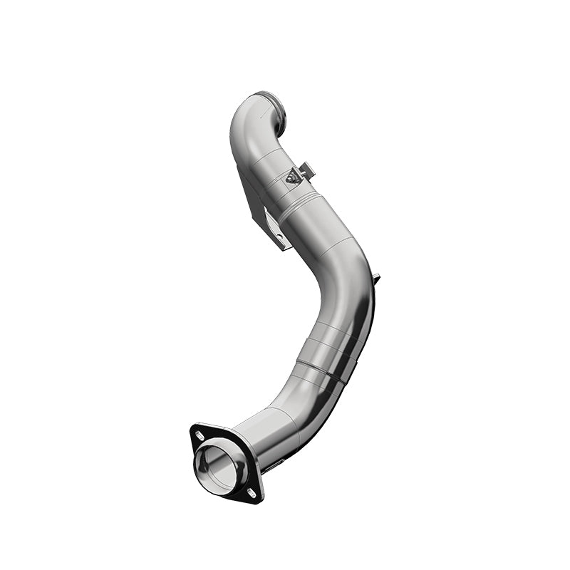 MBRP PFS9CA460 - MBRPFS9CA460 - MBRP 2015 Ford 6.7L Powerstroke (Non Cab & Chassis Only) 4in Turbo Down-Pipe T409 Aluminized - Shipped in Europe - Tuningsupply.com