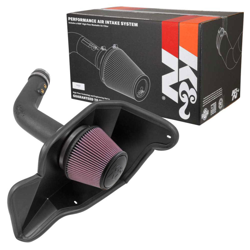 K&N Engineering 57-2594 - KNN57-2594 - K&N 15-17 Ford Mustang 3.7L V6 F/I Performance Intake Kit - Shipped in Europe - Tuningsupply.com