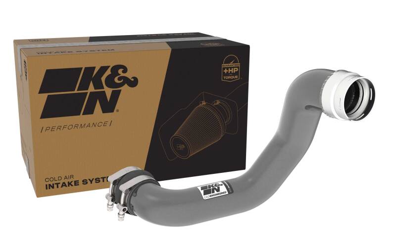 K&N Engineering 77-1021KC - KNN77-1021KC - K&N 23-24 GM Colorado/Canyon 2.7L L4 Charge Pipe - Aluminum Tube - Gunmetal Gray - Shipped in Europe - Tuningsupply.com