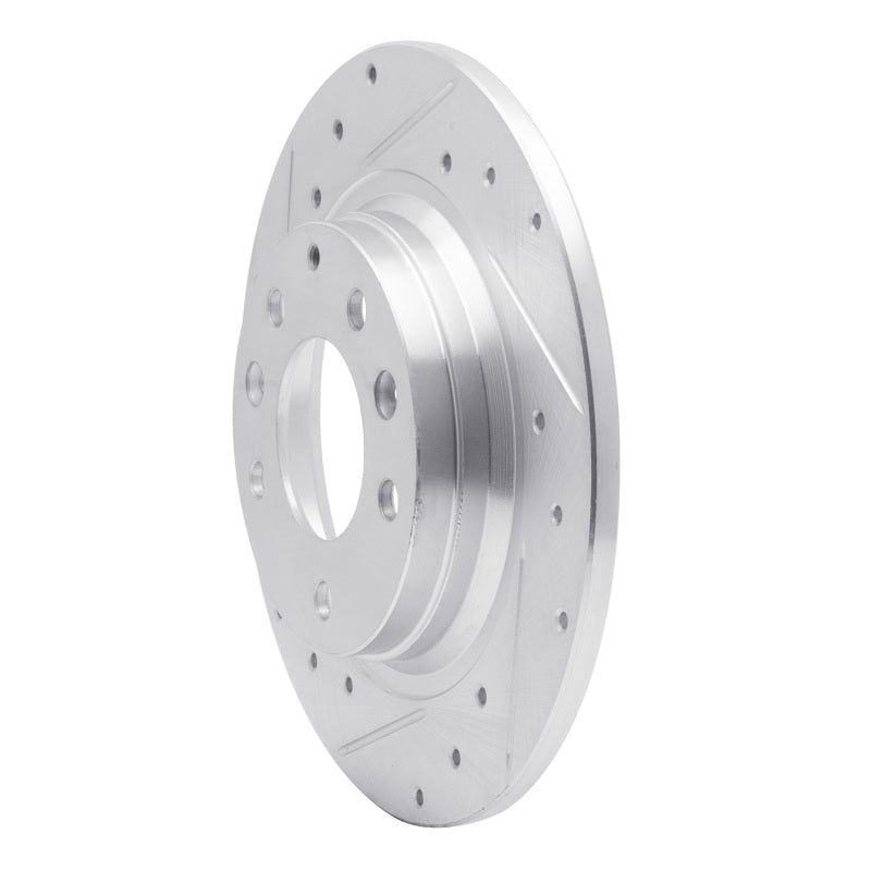 R1 Concepts 631-54064L - RNC631-54064L - R1 98-15 Ford Fusion Rear Left Drilled & Slotted Silver Brake Rotor - Shipped in Europe - Tuningsupply.com