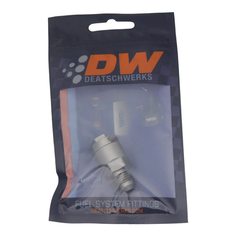 DeatschWerks 6-02-0121 - DWK6-02-0121 - DeatschWerks 6AN Male 5/16IN Female EFI Quick Connect Adapter - Shipped in Europe - Tuningsupply.com