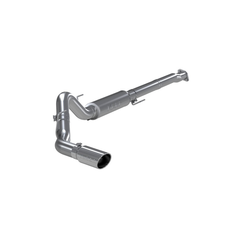 MBRP PS5248AL - MBRPS5248AL - MBRP 11-13 Ford F-150 3.5L V6 EcoBoost 4in Cat Back Single Side Alum Exhaust System - Shipped in Europe - Tuningsupply.com