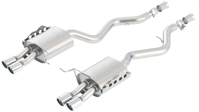 Borla 11802 - BOR11802 - Borla 08-13 BMW M3 Coupe 4.0L 8cyl 6spd/7spd Aggressive ATAK Exhaust (rear section only) - Shipped in Europe - Tuningsupply.com