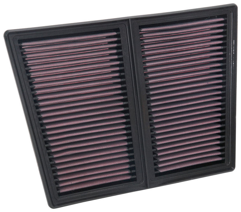 K&N Engineering 33-5085 - KNN33-5085 - K&N 17-18 Alpha Romeo Giulia 2.9L V6 F/I Replacement Panel Air Filter - Shipped in Europe - Tuningsupply.com