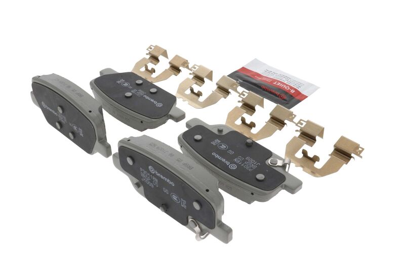 Brembo OE P30118N - BREP30118N - Brembo OE 20-24 Hyundai Palisade/19-20 Santa Fe/20-24 Kia Telluride PRIME Ceramic Brake Pad - Rear - Shipped in Europe - Tuningsupply.com