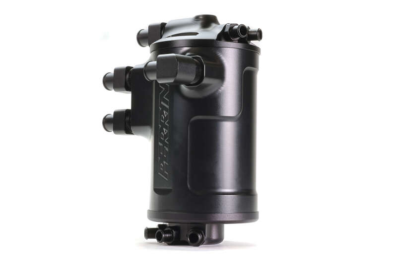 Perrin Performance PSP-ENG-620BK - PERPSP-ENG-620BK - PERRIN 02-21 Subaru WRX / 04-21 STI Air Oil Separator - Black - Shipped in Europe - Tuningsupply.com
