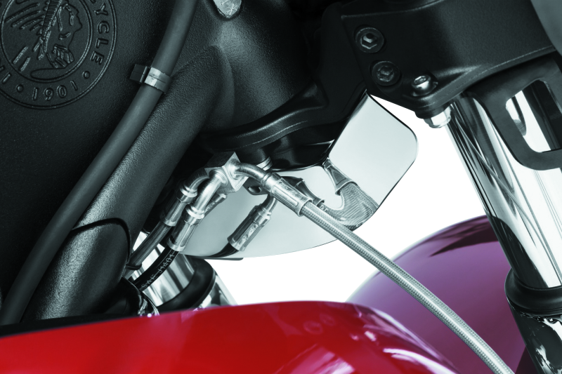 Kuryakyn 1946 - KUR1946 - Kuryakyn Lower Triple Tree Wind Deflector Chrome - Shipped in Europe - Tuningsupply.com
