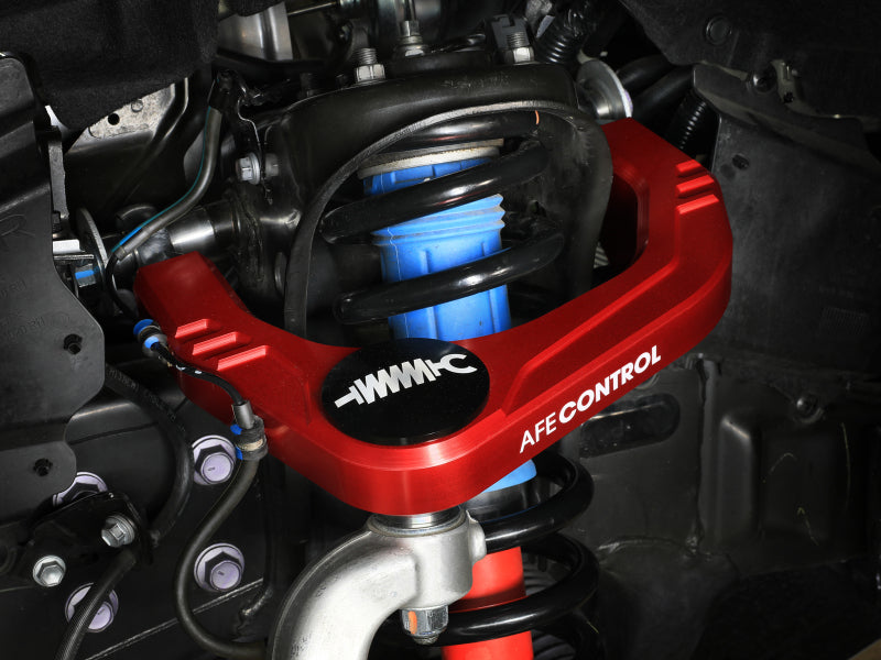 aFe 460-72T006-R - AFE460-72T006-R - aFe Control 24-26 Toyota Tacoma Upper Control Arms - Set (Red) - Shipped in Europe - Tuningsupply.com