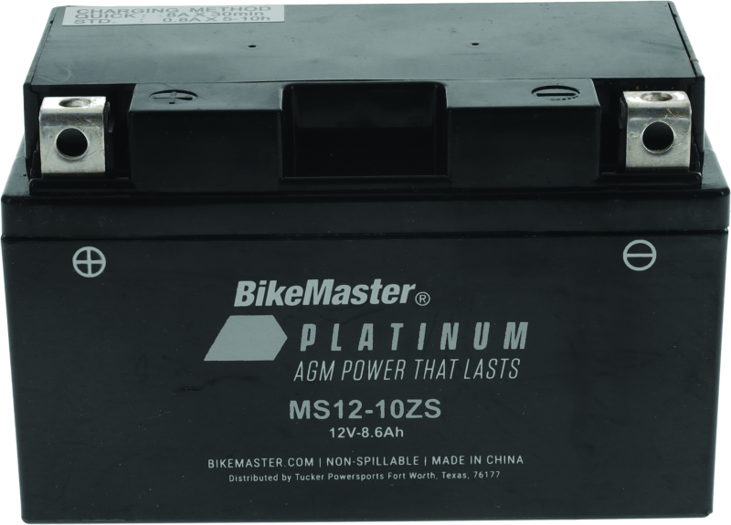 BikeMaster 780701 - BKM780701 - BikeMaster AGM Battery - MS12-10ZS - Shipped in Europe - Tuningsupply.com