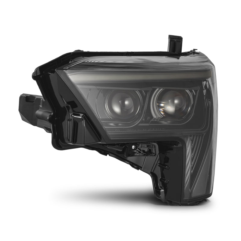 AlphaRex - ARX880873 - AlphaRex 22-23 Toyota Tundra LUXX-Series Headlights Alpha-Black w/Amber DRL - Req 810029 OR 810030 - Shipped in Europe - Tuningsupply.com