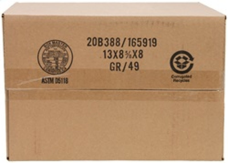 K&N Engineering RP-5182 - KNNRP-5182 - K&N Filter Univ Air Filter Carb Fib T/B 3-1/2in FLG OD / 12x6in B / 9-15/16x3-15/16in T / 6in H - Shipped in Europe - Tuningsupply.com