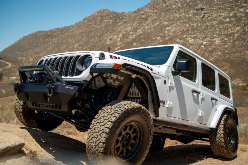 DV8 Offroad INFEND-06FB - DVEINFEND-06FB - DV8 Offroad 2018+ Jeep Wrangler JL/Gladiator JT Front Inner Fenders - Shipped in Europe - Tuningsupply.com