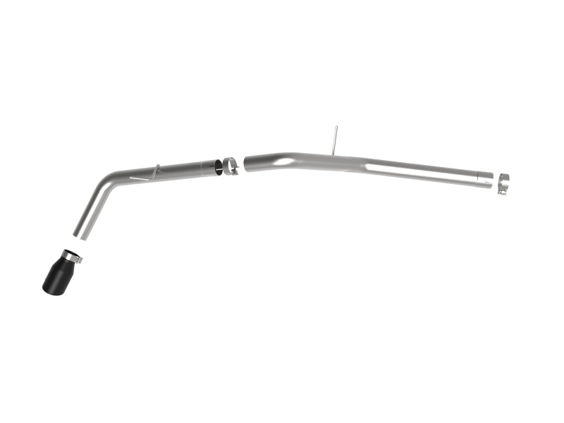 aFe 49-43114-B - AFE49-43114-B - aFe Apollo GT Series 3in 409 SS Axle-Back Exhaust 2019 Ford Ranger 2.3L w/ Black Tips - Shipped in Europe - Tuningsupply.com