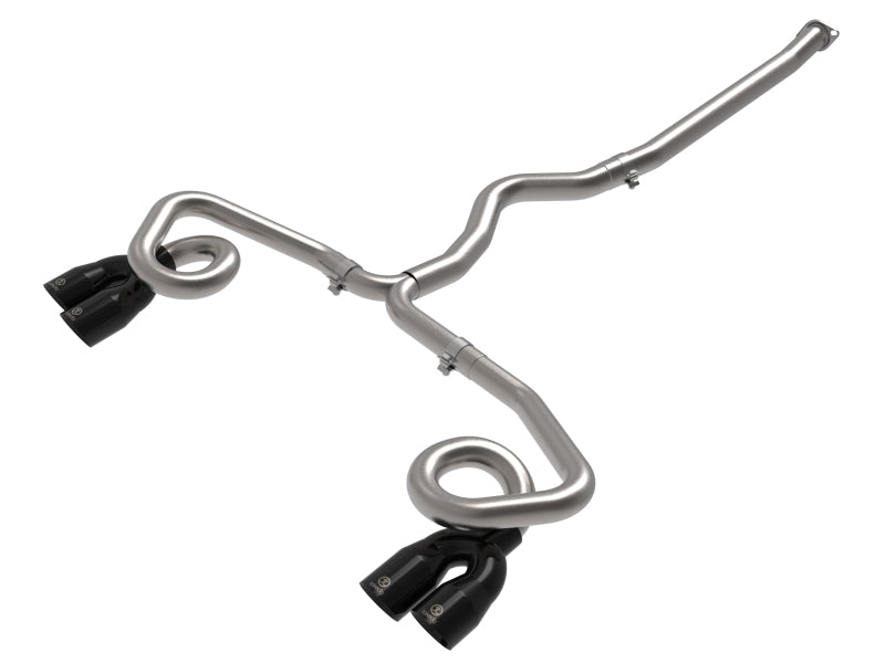 aFe 49-36809-B - AFE49-36809-B - aFe POWER Takeda 3in to 2-1/2in 304 SS Cat-Back Exhaust w/ Black Tips 22-23 Subaru WRX H4-2.4L (t) - Shipped in Europe - Tuningsupply.com