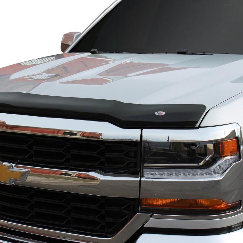 Westin 72-91138 - WES72-91138 - Westin 2016-2018 Chevrolet Silverado 1500 Wade Platinum Bug Shield - Smoke - Shipped in Europe - Tuningsupply.com