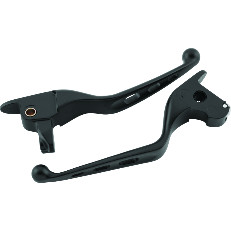 Bikers Choice 491155 - BKC491155 - Bikers Choice 14-16 FLH FLT(Exc. FLHR) Tri-Hole Lever Set Black - Shipped in Europe - Tuningsupply.com