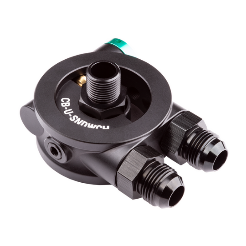 Chase Bays CB-U-M20SNDWCH - CHBCB-U-M20SNDWCH - Chase Bays M20x1.5 Thermostatic Oil Sandwich Plate - Shipped in Europe - Tuningsupply.com