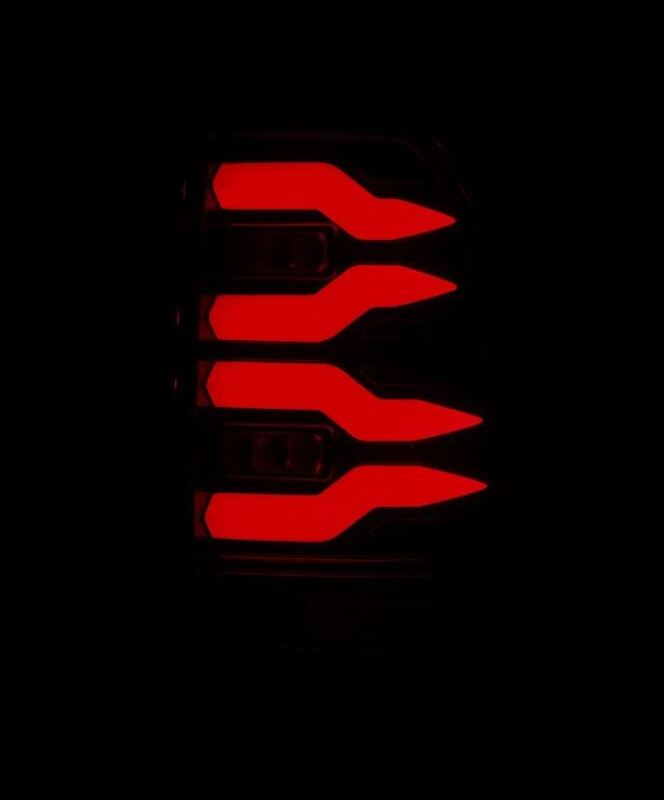 AlphaRex 658002 - ARX658002 - AlphaRex 97-03 Ford F150 / 99-16 Ford F250/F350/F450/F550 LUXX-Series LED Tail Lights - Black - Shipped in Europe - Tuningsupply.com