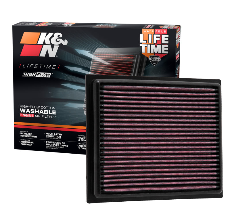K&N Engineering 33-2435 - KNN33-2435 - K&N Replacement Air Filter TOYOTA PRIUS 1.8L L4; 2010 - Shipped in Europe - Tuningsupply.com