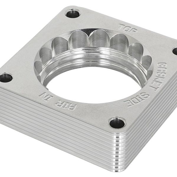 aFe 46-36008 - AFE46-36008 - aFe Silver Bullet Throttle Body Spacer 03-06 Nissan 350Z V6 3.5L (VQ35DE) - Shipped in Europe - Tuningsupply.com