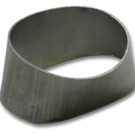 Vibrant 1448A - VIB1448A - Vibrant 90mmx55mm Oval to 76mm Round Transition Adapter T304 SS for use with Part #1448 and #14480 - Shipped in Europe - Tuningsupply.com