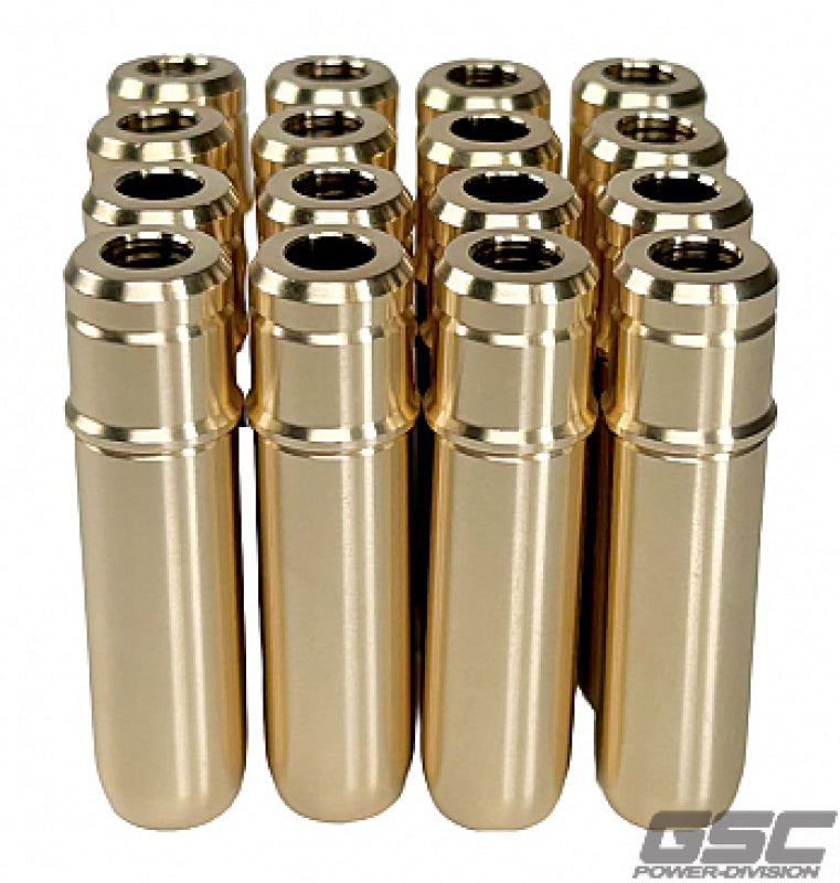 GSC Power Division 3133-16 - GSC3133-16 - GSC P-D Ford Coyote Gen 3 Intake/Exhaust Valve Guide Set - Set of 16 (Use OEM or GSC 1102) - Shipped in Europe - Tuningsupply.com