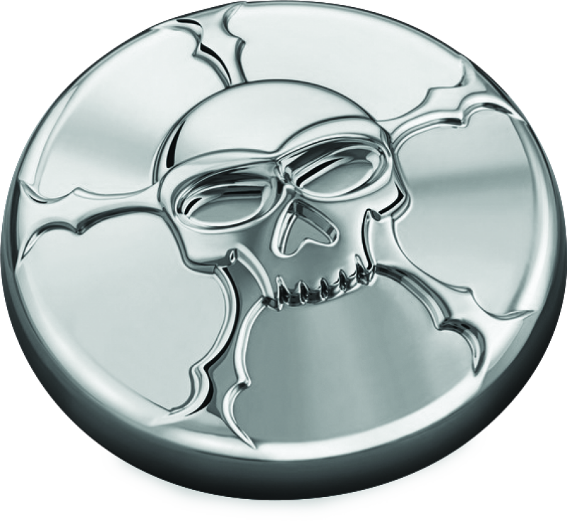 Kuryakyn 7358 - KUR7358 - Kuryakyn Zombie Gas Cap Vented Chrome - Shipped in Europe - Tuningsupply.com