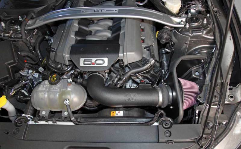 K&N Engineering 63-2590 - KNN63-2590 - K&N 2015 Ford Mustang GT 5.0L V8 F/I Performance Intake Kit - Shipped in Europe - Tuningsupply.com