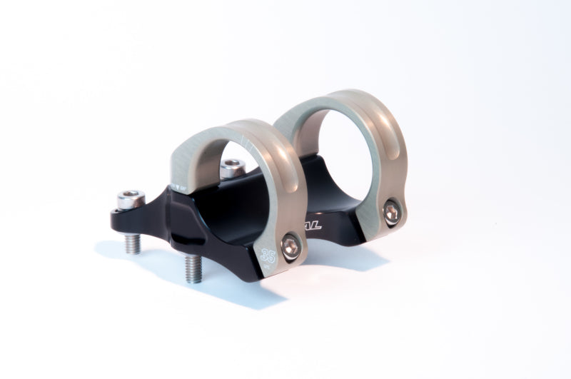 Renthal STM114-BKAG - RENSTM114-BKAG - Renthal Integra 35 Handlebar Clamp 45 mm./ +10 Rise - Shipped in Europe - Tuningsupply.com