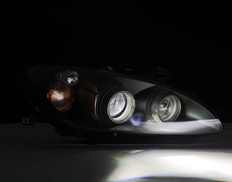 AlphaRex 880271 - ARX880271 - AlphaRex 99-09 Honda S2000 LUXX-Series Projector LED Headlights - Black - Shipped in Europe - Tuningsupply.com