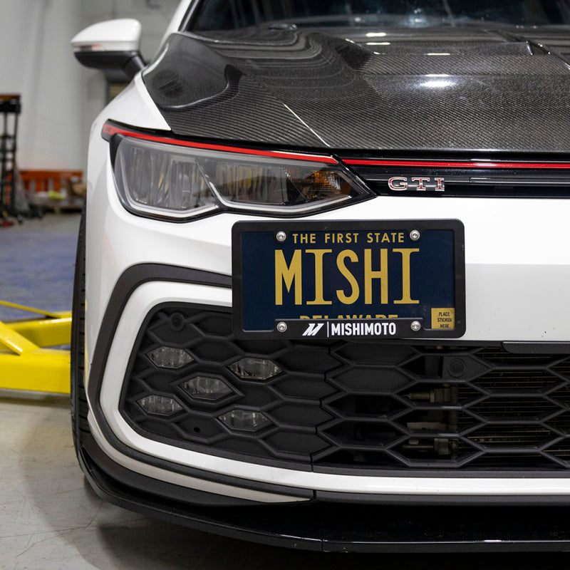 Mishimoto MMLP-MK8-22 - MISMMLP-MK8-22 - Mishimoto 2022+ Volkswagen GTI MK8 License Plate Relocation Kit - Shipped in Europe - Tuningsupply.com