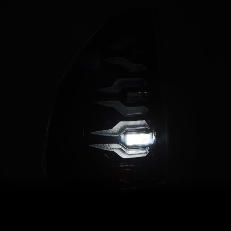 AlphaRex 678012 - ARX678012 - AlphaRex 14-21 Lexus GX470 Luxx-Series LED Tail Lights - Alpha-Black - Shipped in Europe - Tuningsupply.com