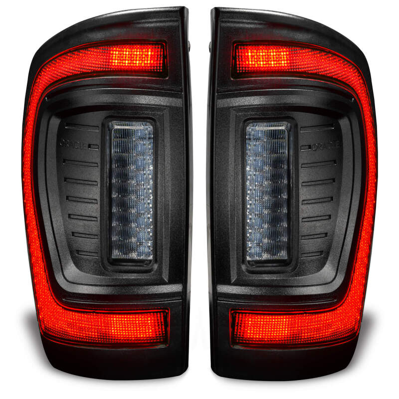 ORACLE Lighting 5911-504-T - ORL5911-504-T - Oracle Lighting 16-23 Gen 3 Toyota Tacoma Black Series Flush Style LED Tail Lights - Shipped in Europe - Tuningsupply.com