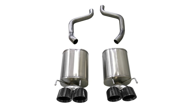 CORSA Performance 21010BLK - COR21010BLK - Corsa 2005-2007 Chevrolet Corvette (C6) 6.0L/6.2L Black Xtreme Axle-Back Exhaust w/4.5in Tips - Shipped in Europe - Tuningsupply.com