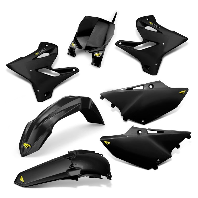 Cycra 1CYC-9316-12 - CYC1CYC-9316-12 - Cycra 15-22 Yamaha YZ125-250/X Powerflow Body Kit - Black - Shipped in Europe - Tuningsupply.com