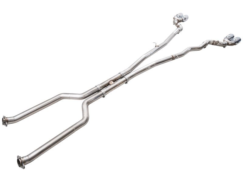 AWE Tuning 3020-42790 - AWE3020-42790 - AWE Tuning BMW G90/G99 M5 Track Edition Cat-Back Exhaust - Chrome Silver Tips - Shipped in Europe - Tuningsupply.com