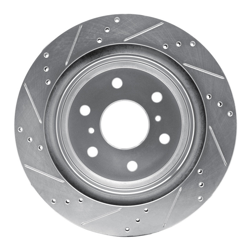 R1 Concepts 631-48053R - RNC631-48053R - R1 07-20 Cadillac Escalade ESV Rear Right Drilled & Slotted Silver Brake Rotor - Shipped in Europe - Tuningsupply.com